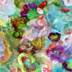 Vibrant Floral Dream
