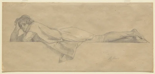 Study for "The Florentine Poet"
