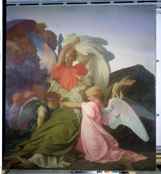 The Death of Moses, 1851 (detail of 225068)