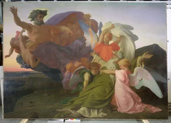 The Death of Moses, 1851