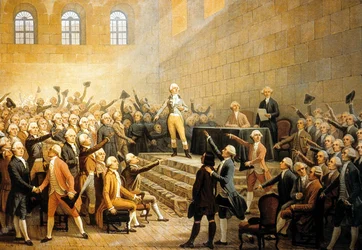 Assembly of the notables of the Dauphine, France, on July 21
