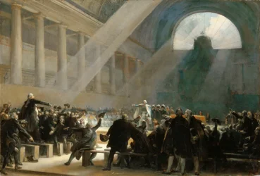 Mirabeau Answering Dreux-Brézé, at the National Assembly Meeting, June 23, 1789