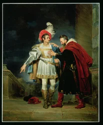 Rodrigo de Vivar, El Cid (c.1043-99) and his father, Don Diego