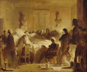 The Last Moments of Charles-Ferdinand of France in the Administration Room of the Paris Opera House, 14th February 1820