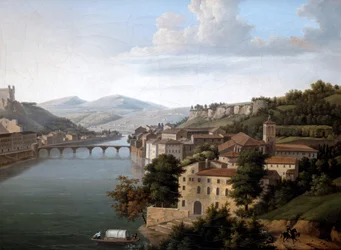 View of the Rhone