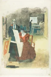 Cover for the Portfolio, The Painters-Lithographers
