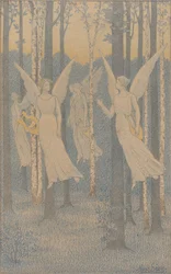 Study for In the Woods, Evening