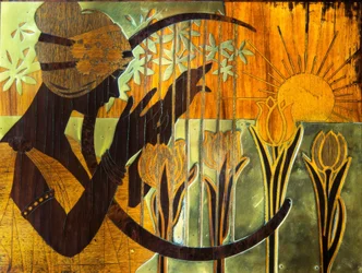 Marquetry. Circle of the Liceu. Barcelona.