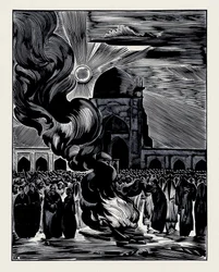 The Liberation of Muslim Women. Burning the Veil, 1928