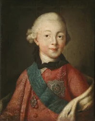 Portrait of Grand Duke Pavel Petrovich 1754-1801, 1765