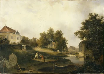 View in the Modest Rezvois country estate Marienhof near Petersburg