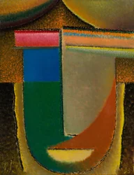 Abstract Head Africa, 1933