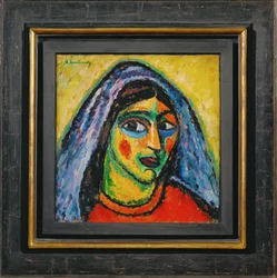 Manola with a Violet Veil