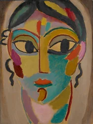 Mystical Head: Head of a Girl