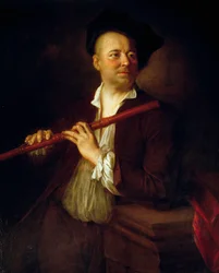 Portrait of flutist
