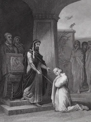 Esther before King Ahasuerus, Esther, Ch 15, v 11