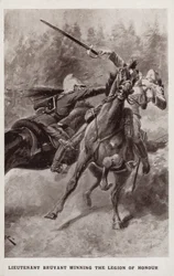 Lieutenant Bruyant Winning the Legion of Honour, World War I
