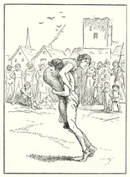 Merrie England: A Wrestling Match