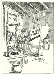 Merrie England: Painting Shields and Surcoats