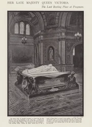 The last resting place of Queen Victoria at Frogmore