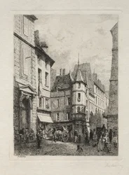 Turret and Fountain, Rue d