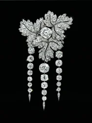 "Feuilles de Groseillier" Brooch, c.1855