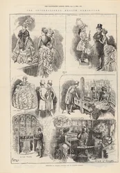Sketches of antique costume and of Ancient London