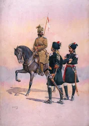 Soldier of the 37th Lancers (Baluch Horse) Baluch, the 36th Jacob
