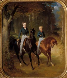 Equestrian Portrait of Louis Philippe Albert d