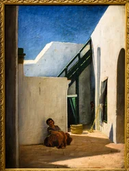 Moroccan House Courtyard