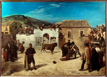 Novillada at the Escurial