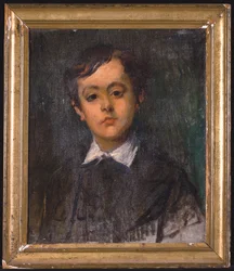 Portrait of the son of the artist