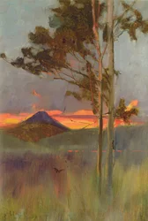 An Angry Night - Hakone Mountains