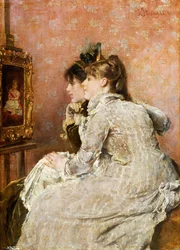 Admiring the Portrait, 1879