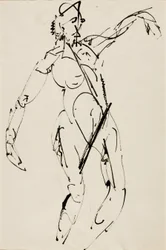Standing Nude