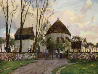 Denmark: Bornholm, Osterlars Church