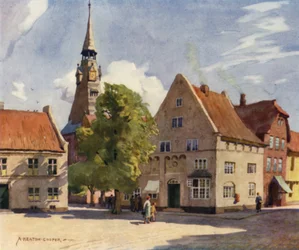 Denmark: Tonder, A Mediaeval Town in North Slesvig