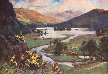 Lake District: Sunset, Rydal Water