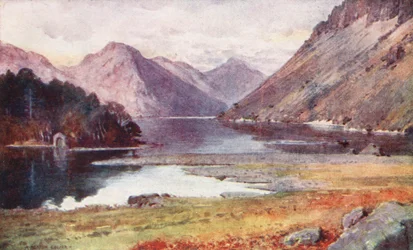 Lake District: Wastwater, from Strands