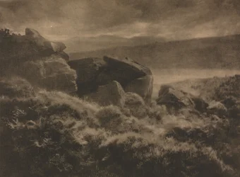 Camera Work: Rain from the Hills, 1905