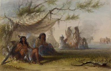 Indian Encampment