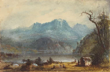 Lake Scene, Wild River Mountains