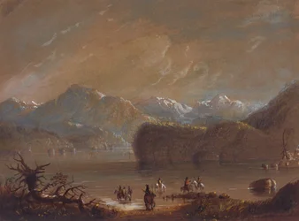 Lake, Wind River Mountains, c.1837