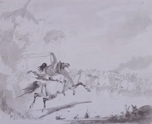Throwing the Lasso, c.1837