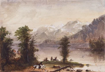 Wind River Mountains, c.1837