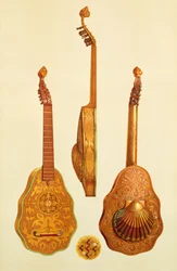 Queen Elizabeth I lute by John Rose, 1580, from 