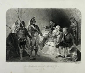 Mrs Richardson and the British Officers