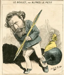 Cover of Le Grelot, number 119, Satirical in Colours