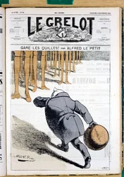 Cover of Le Grelot, number 84, Satirical in Colors