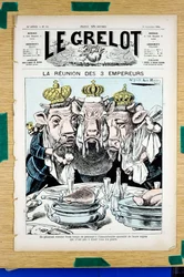 Cover of Le Grelot, Satirical in Colors